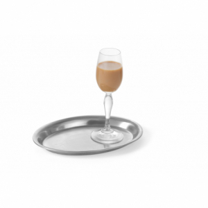 Pladanj za kavu ovalnog oblika - 265 x 195 mm - Brand HENDI - Fourniresto