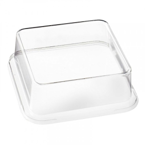 Poklopac od RPET-a za tanjur Kanopée 100 x 100 - Paket od 100