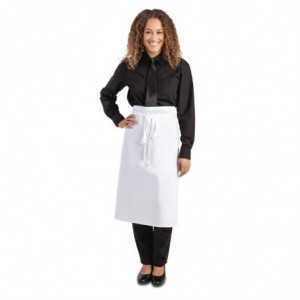 Standardni bijeli pregača 914 x 762 mm - Whites Chefs Clothing - Fourniresto