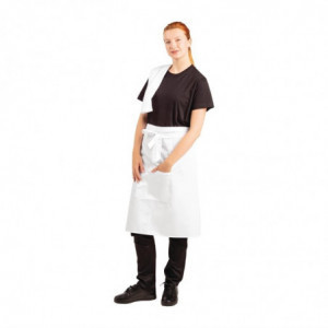 Pregača za poslužitelje standardna bijela 1000 x 700 mm - Whites Chefs Clothing - Fourniresto