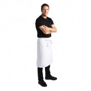 Pregača za poslužitelje standardna bijela 1000 x 700 mm - Whites Chefs Clothing - Fourniresto
