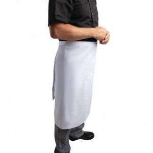 Pregača za poslužitelje standardna bijela 1000 x 700 mm - Whites Chefs Clothing - Fourniresto