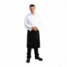 Standardni crni pregača za konobare 1000 x 700 mm - Whites Chefs Clothing - Fourniresto