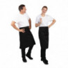 Standardni crni pregača za konobare 1000 x 700 mm - Whites Chefs Clothing - Fourniresto