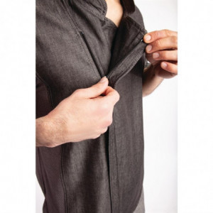 Radna odjeća za kuhinju u mješovitom denim dizajnu s kratkim rukavima Urban Delancey - Veličina S - Chef Works - Fourniresto