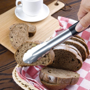 Pinceta za posluživanje crna od nehrđajućeg čelika 300 mm - Vogue - Fourniresto