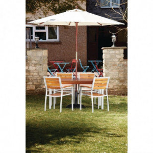 Suncobran Krema Okrugli Ø 2,5 M - Bolero - Fourniresto