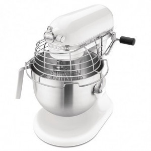 Mikser Profesionalni Bijeli 6,9 L - KitchenAid - Fourniresto