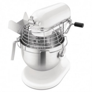 Mikser Profesionalni Bijeli 6,9 L - KitchenAid - Fourniresto