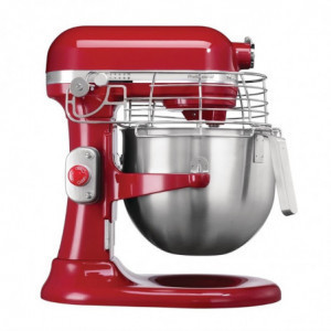 Profesionalni mikser Crveni Empire 6,9 L - KitchenAid - Fourniresto