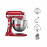 Profesionalni mikser Crveni Empire 6,9 L - KitchenAid - Fourniresto
