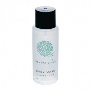 Gel za tuširanje Geneva Guild 30 ml - Paket od 300 - FourniResto - Fourniresto