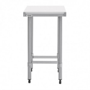 Stol za rezanje od nehrđajućeg čelika 900 mm - Vogue - Fourniresto