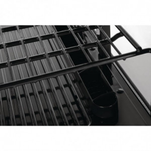 Hladnjak za pult crne boje 100 L - Polar - Fourniresto