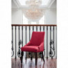 Stolica za restoran tamnocrvene boje Finesse - Set od 2 - Bolero - Fourniresto