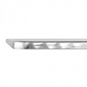 Stol za bistro kvadratnog oblika od nehrđajućeg čelika - 700 x 700 mm - Bolero - Fourniresto