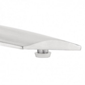 Stol s kvadratnim stolom s preklopnim stolom od nehrđajućeg čelika - 600 x 600 mm - Bolero - Fourniresto