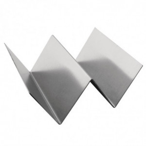 Podrška za 2 Tacos od nehrđajućeg čelika - Olympia - Fourniresto