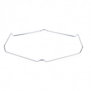 Pierre à Pizza Rectangulaire avec Support 380 x 305 mm - FourniResto - Fourniresto