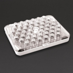 Razni inox slastičarski nastavci - set od 52 - Vogue - Fourniresto