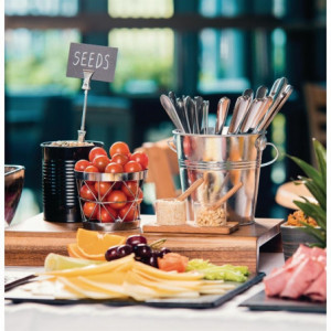 Posuda Konzerva od crnog čelika Ø 90 mm - Olympia - Fourniresto