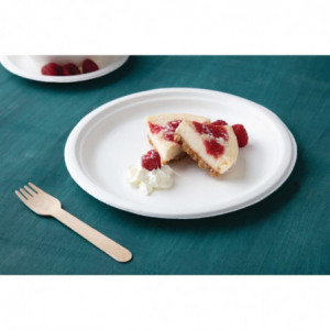 Tanjuri od biorazgradive bagasne 26 cm - Paket od 50 komada - Fiesta Green - Fourniresto