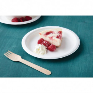 Tanjuri od biorazgradive bagasne 17,9 cm - Paket od 50 komada - Fiesta Green - Fourniresto