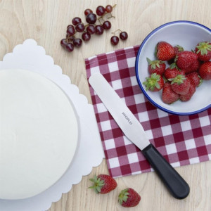 Nož Špatula s ravnom oštricom od nehrđajućeg čelika 150 mm - Hygiplas - Fourniresto