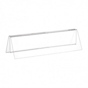 Stalak za jelovnik od akrila A5 - Olympia - Fourniresto