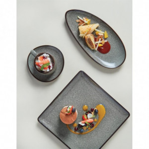 Lonac za umak od emajliranog čelika plave i bijele boje 114 ml - Paket od 6 - Olympia - Fourniresto