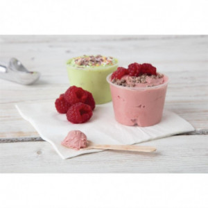 Žlice za sladoled od drveta 96mm - Paket od 100 - Fiesta Green - Fourniresto