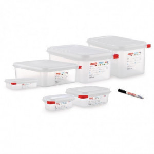 Kutija za hranu GN1/9 1L - Paket od 4 - Araven - Fourniresto