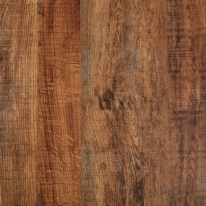 Okrugli stolni pladanj s efektom stare drvene površine - 600mm - Bolero