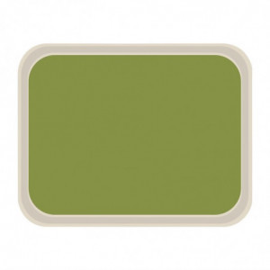 Pladanj za posluživanje od standardnog poliestera 470x360mm zelen - Roltex - Fourniresto