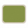 Standard Polyester Service Tray 470x360mm Green - Roltex - Fourniresto