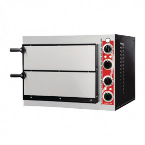 Četiri pizza peći Compact Pisa 2 komore - 230V - Gastro M