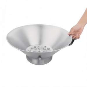 Cijedilo za pržene krumpiriće od nehrđajućeg čelika - Ø413mm - Vogue - Fourniresto