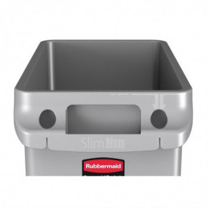 Spremište Slim Jim od plastike - 60L - Rubbermaid