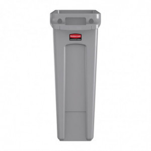 Kontejner Slim Jim sivi - 87L - Rubbermaid
