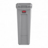 Kontejner Slim Jim sivi - 87L - Rubbermaid