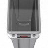 Kontejner Slim Jim sivi - 87L - Rubbermaid