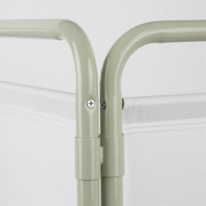 Preklopni zaslon od bijelog PVC-a - Bolero - Fourniresto