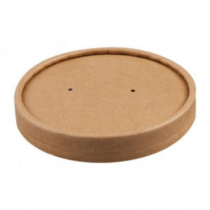 Poklopci za Kraft mikrovalne posude za juhu od 225 ml i 350 ml - Pakiranje od 500 komada - Colpac