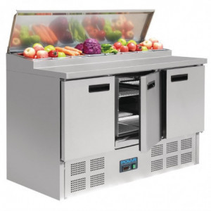 Pult za pripremu hladnih pizza i salata Serija G - 390L Polar - Fourniresto