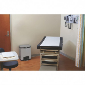 Koš za smeće s pedalom Slim Jim od nehrđajućeg čelika - 30L - Rubbermaid