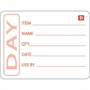 Rastopive prehrambene etikete - Rolna od 250 - Vogue