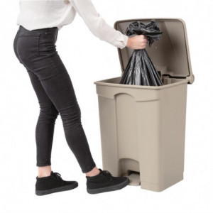 Koš za smeće s pedalom - 65L - Jantex