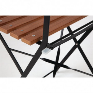 Stolice bistro od imitacije drva - Set od 2 - Bolero - Fourniresto