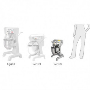 Planetarni mikser - 9 L - Buffalo - Fourniresto