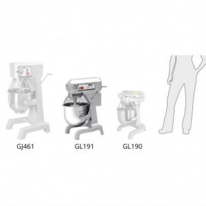 Planetarni mikser 20L - Buffalo - Fourniresto